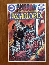 Enter the Lost World of THE WARLORD : ANNUAL #1, 1982  DC Comics, Mike Grell VGC