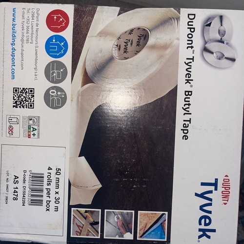 Dupont tyvek butyl tape 50mm - tyvek,