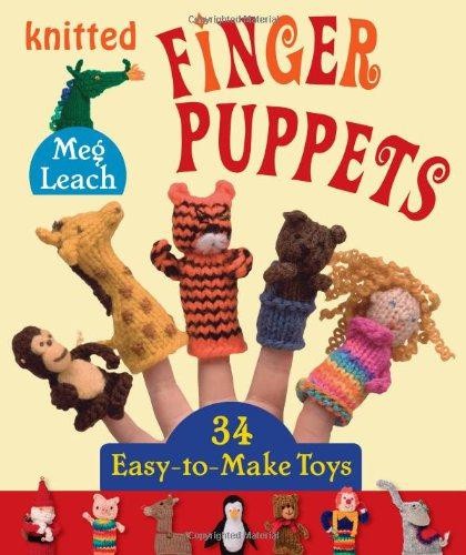 Knitted finger puppets 34 - knitted, puppets: