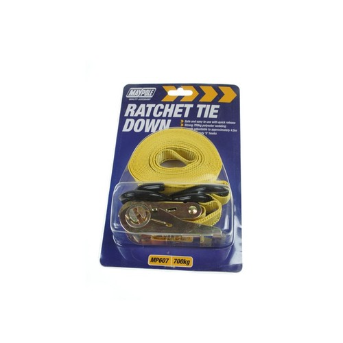 Maypole ratchet tie down strap - maypole,