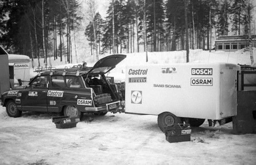 Saab support vehicle and - saab, 96