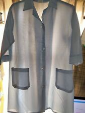 vintage dinner ladies nylon polyester work overall nice clean condition 