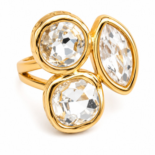 Women luxury triple crystal - women's,