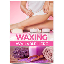 BEAUTY SALON POSTER WAXING SPA