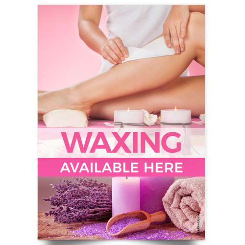 Beauty salon poster - poster, waxing