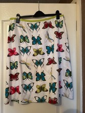 Laura Ashley White Butterfly