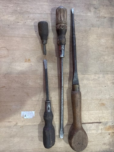 Vintage wooden handle - vintage,