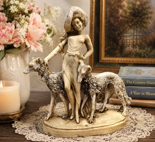 1977 vintage art deco lady - 1977,