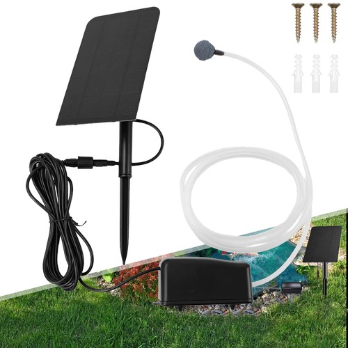 Solar powered pond aerator - solar,