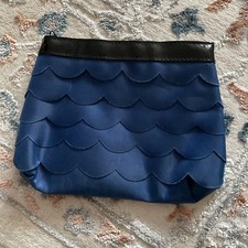 Royal Blue/black Small Clutch