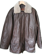 Vuntage Aviator Leather Jacket