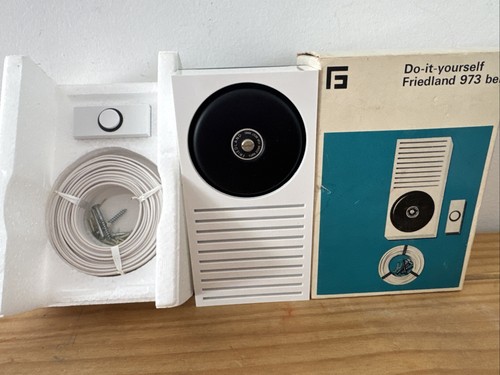 Vintage friedland 973 doorbell - friedland,