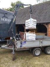 Bulk Bag Hardwood Logs Ready