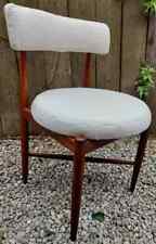 Mid Century Modern 4 G Plan Fresco Dining Chairs Ivory Boucle B