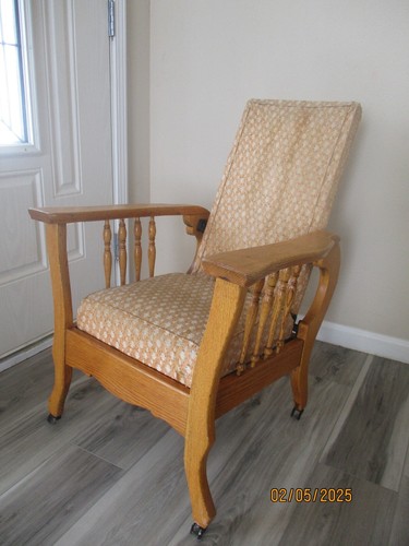 Antique morris chair recliner - morris,
