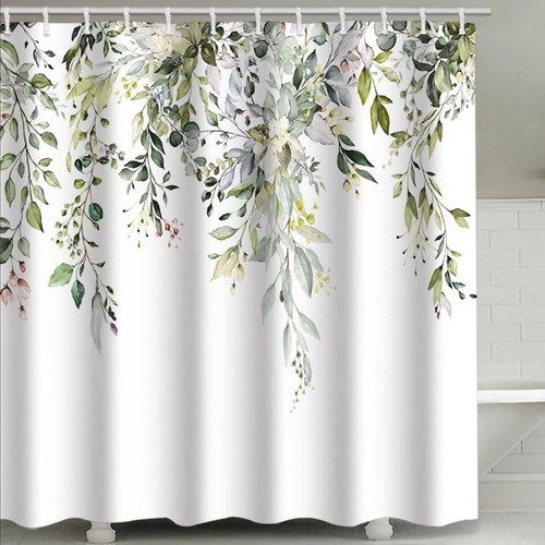 Floral shower curtain 71x71 - floral,