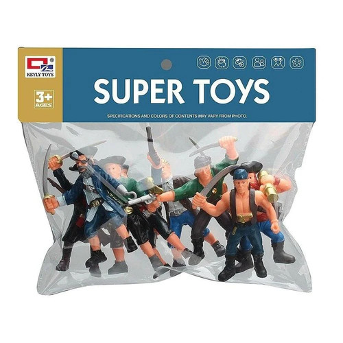 Pirate figure set figurine - pirate,