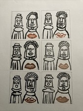 Vintage Stylised Figure / Robot MonoPrint Large