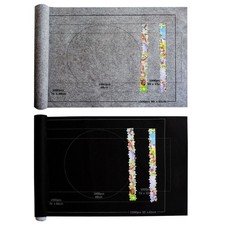 Jigsaw Puzzle Felt Mat Roll for Play Blanket for Up to 1500 Pieces Puzzles Trave