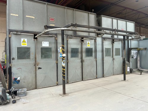 Wet spray booth - m,