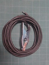 Welding Cable 25mm² 10m with 300A Earth Clamp Nevada 3 – Very Good Condition