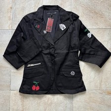 Criminal Damage 90s Poker Player's Jacket Large Bnwt