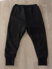 ACNE STUDIOS BLACK THICK SWEATPANTS Size: M