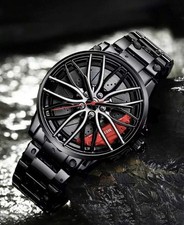 Men’s Black & Red Alloy