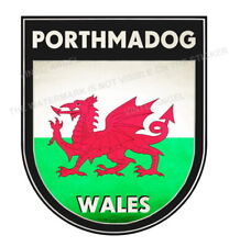 PORTHMADOG Wales Vinyl Sticker