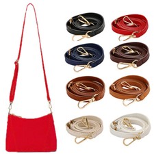 Adjustable Long Leather Crossbody Shoulder Bag Strap Handbag Belt Replacement UK
