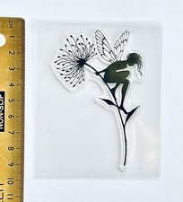 Clear rubber stamp Fairy