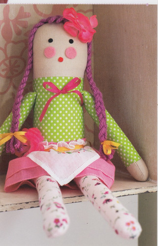 Sweet rosie rag doll sewing - sweet,