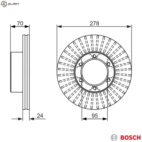 Brake disc 986 479 - disc, 488