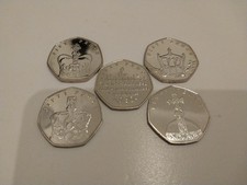 2018 50pence Coin Set 65th