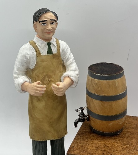 Dolls house wooden barrel - , with