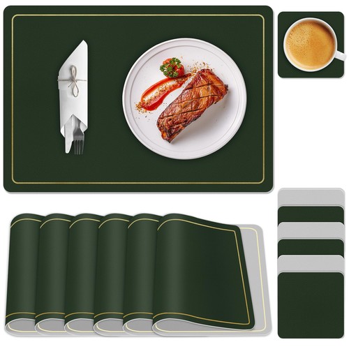 Placemats set dual sided - placemats,