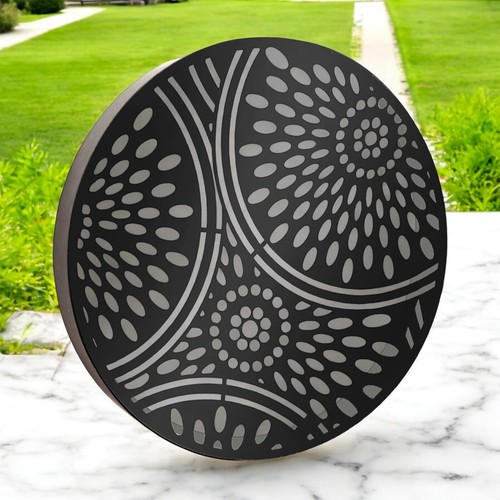 Metal moroccan solar wall - metal,