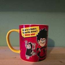 The Beano Dennis The Menace & Gnasher Ceramic Mug Coffee Cup Comic Official