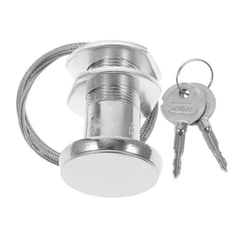 Keyed garage door - door, release