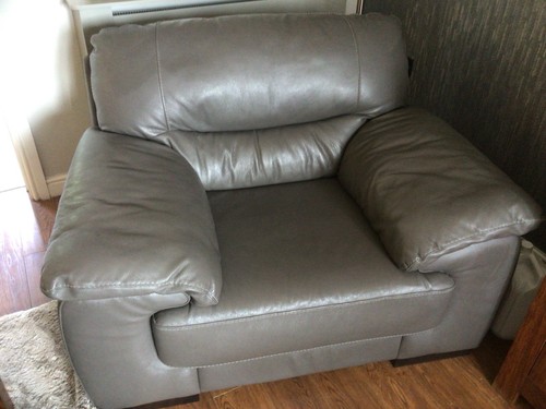 Next leather italian chair - next,