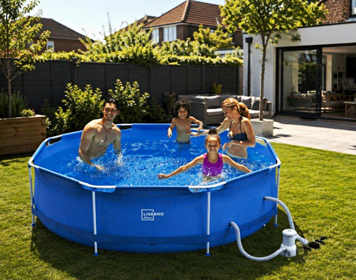 Livarno home metal frame - metal, pool