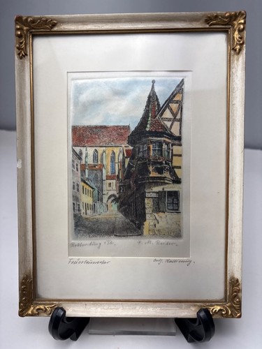 Martin reiten signed etching - reiten,