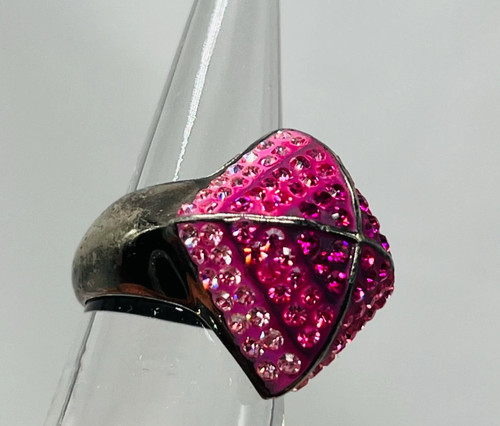 Vintage pink rhinestone - vintage,