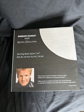 Royal  Doulton - Gordon Ramsay - Maze - White 25cm - 10” Serving/Salad Bowl #