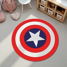 Captain America Shield Rug