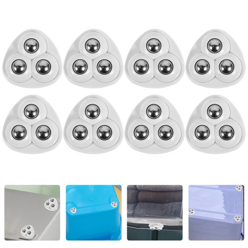 8pcs sticky pulley wheels - 8pcs,