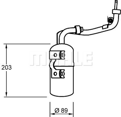 277 000s mahle dryer - 277,