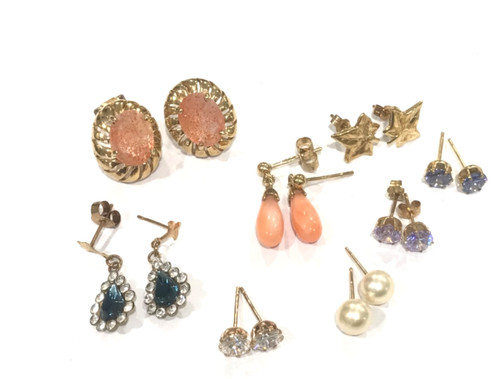 Job lot 9ct - , gold