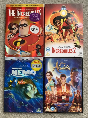 Walt disney pixar dvd bundle - walt,