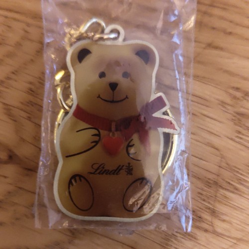 Lindt teddy bear - metal, keyring